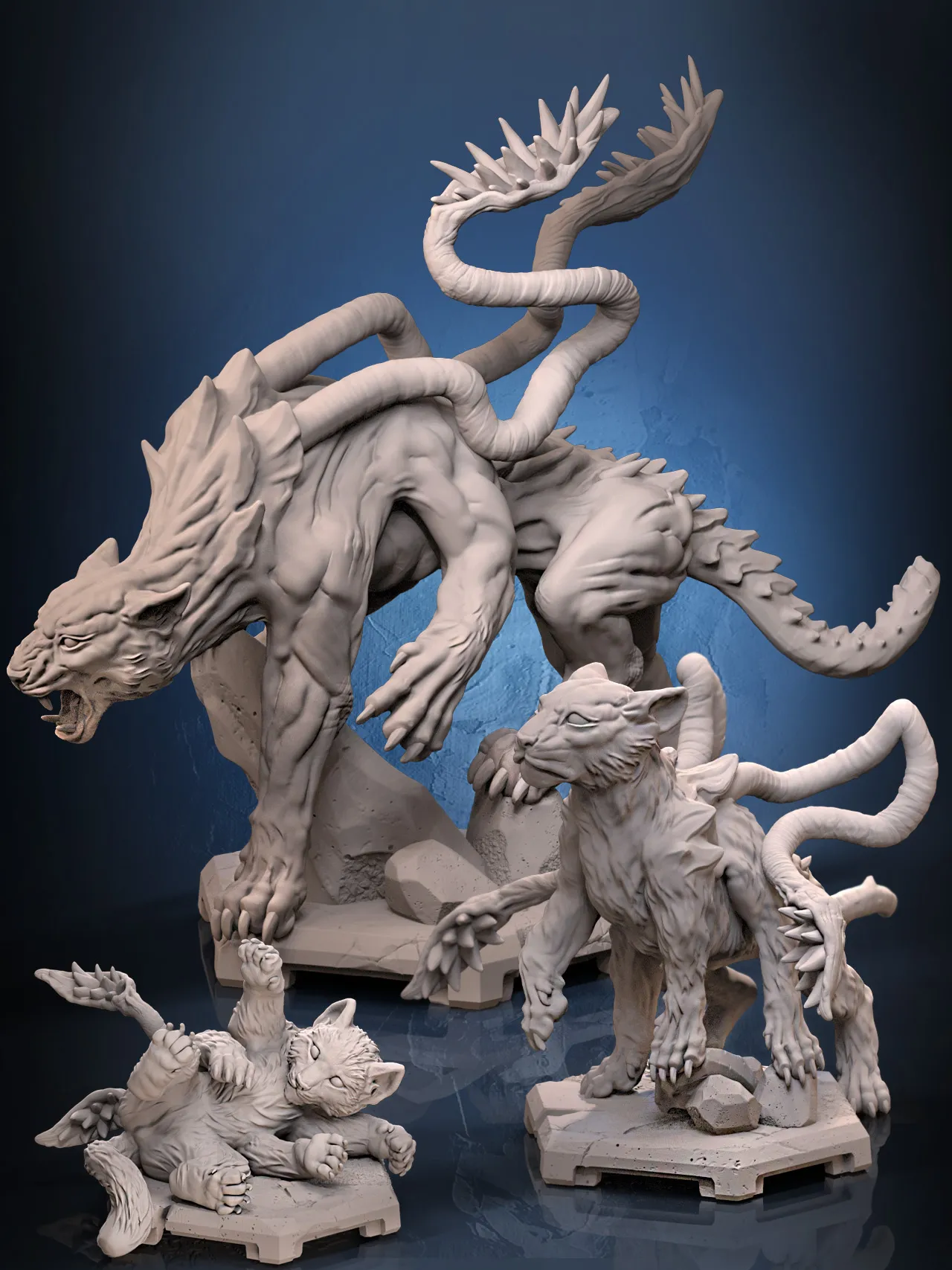 Displacer Beasts