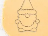 Santa Cookie Cutter, Biscuit Cutter-0