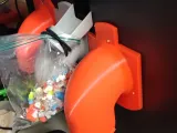 3-inch Vent W/Waste (poop) Chute.  Ditch the bin, bag it!-2