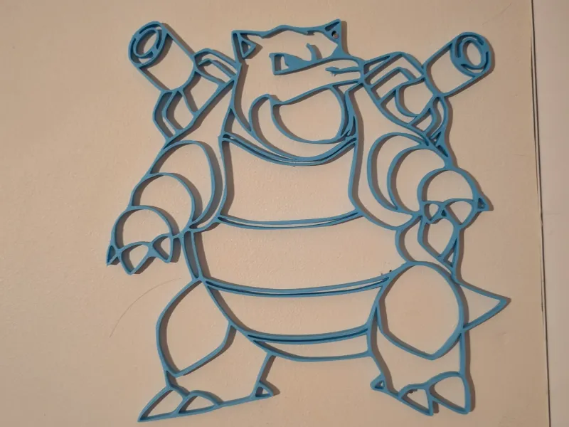 MURO POKEMON BLASTOISE