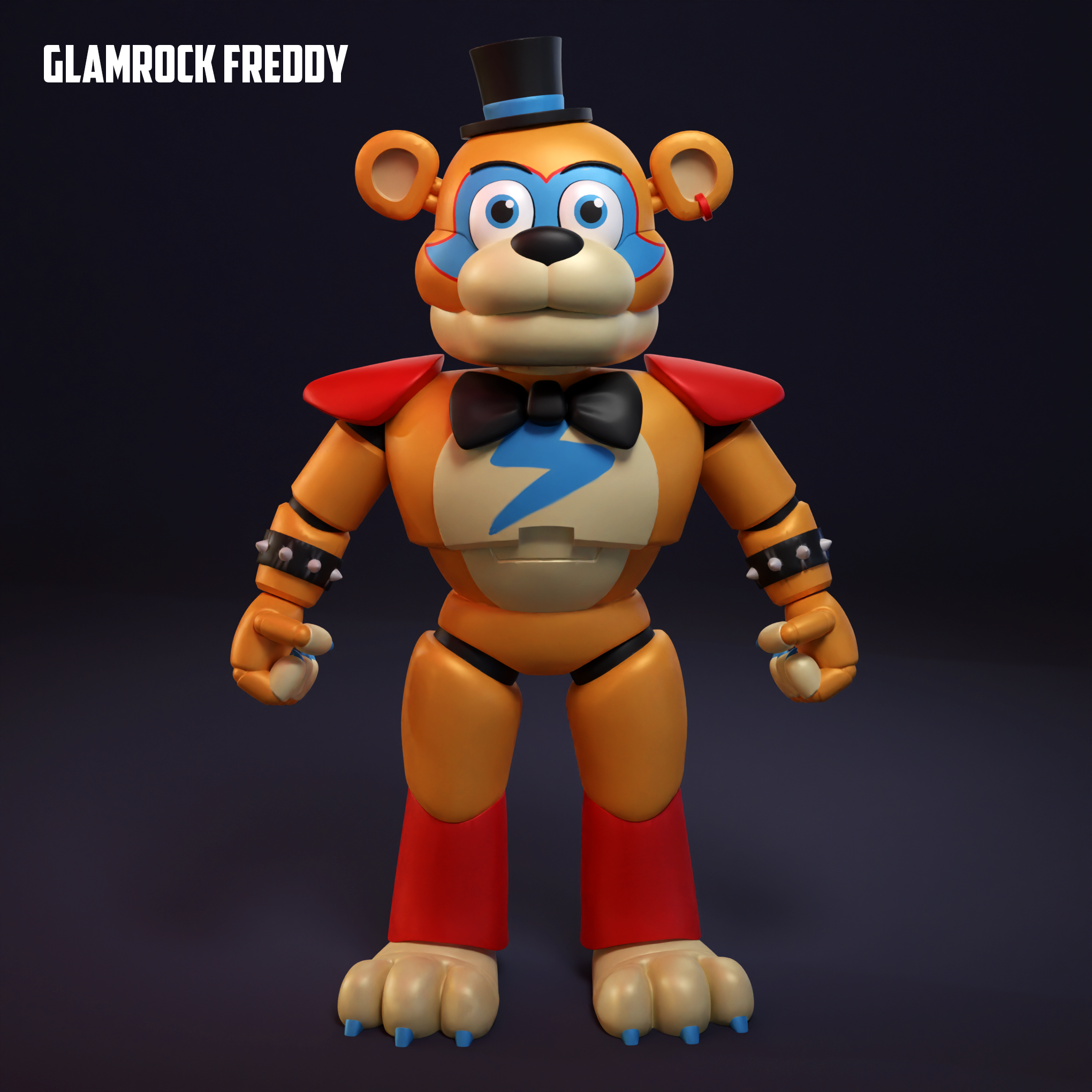 GlamRock Freddy / Five Nights at Freddy´s, 3D models download