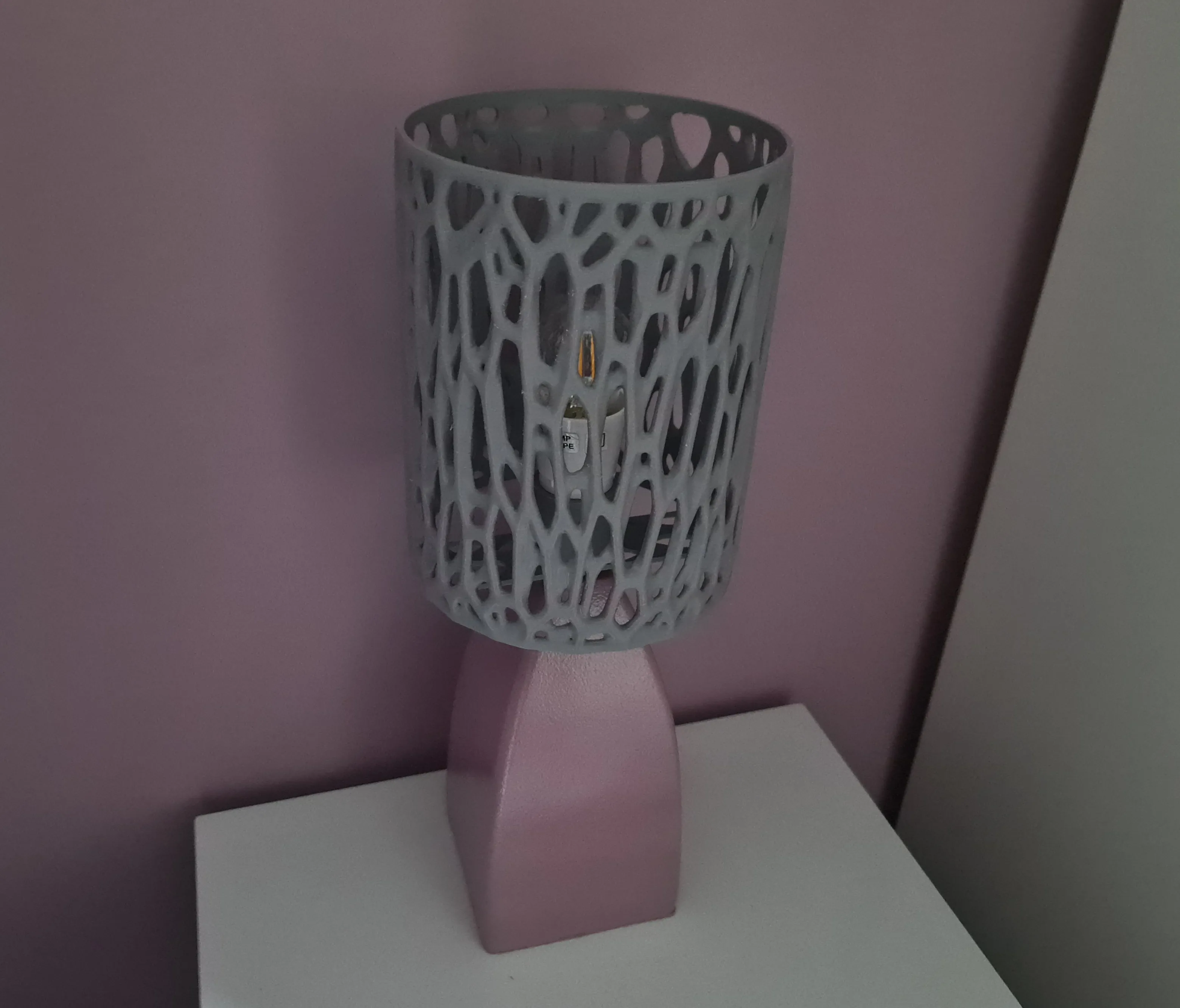 Easy Print Voronoi Modern Designer Lampshade Light Shade LED