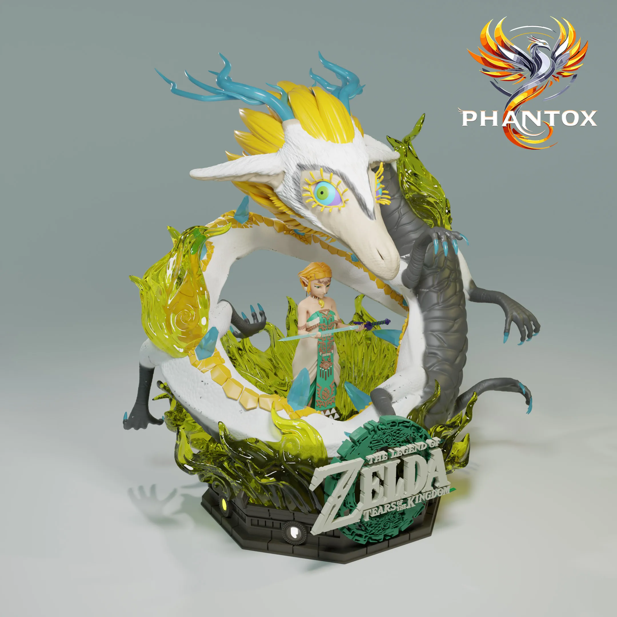 Zelda and Dragon TOTK