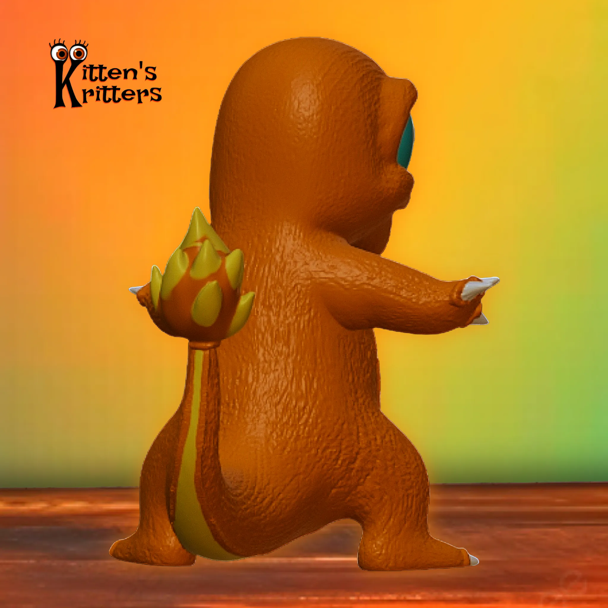 Charmander Pokemon Plushie Figurine Fanart
