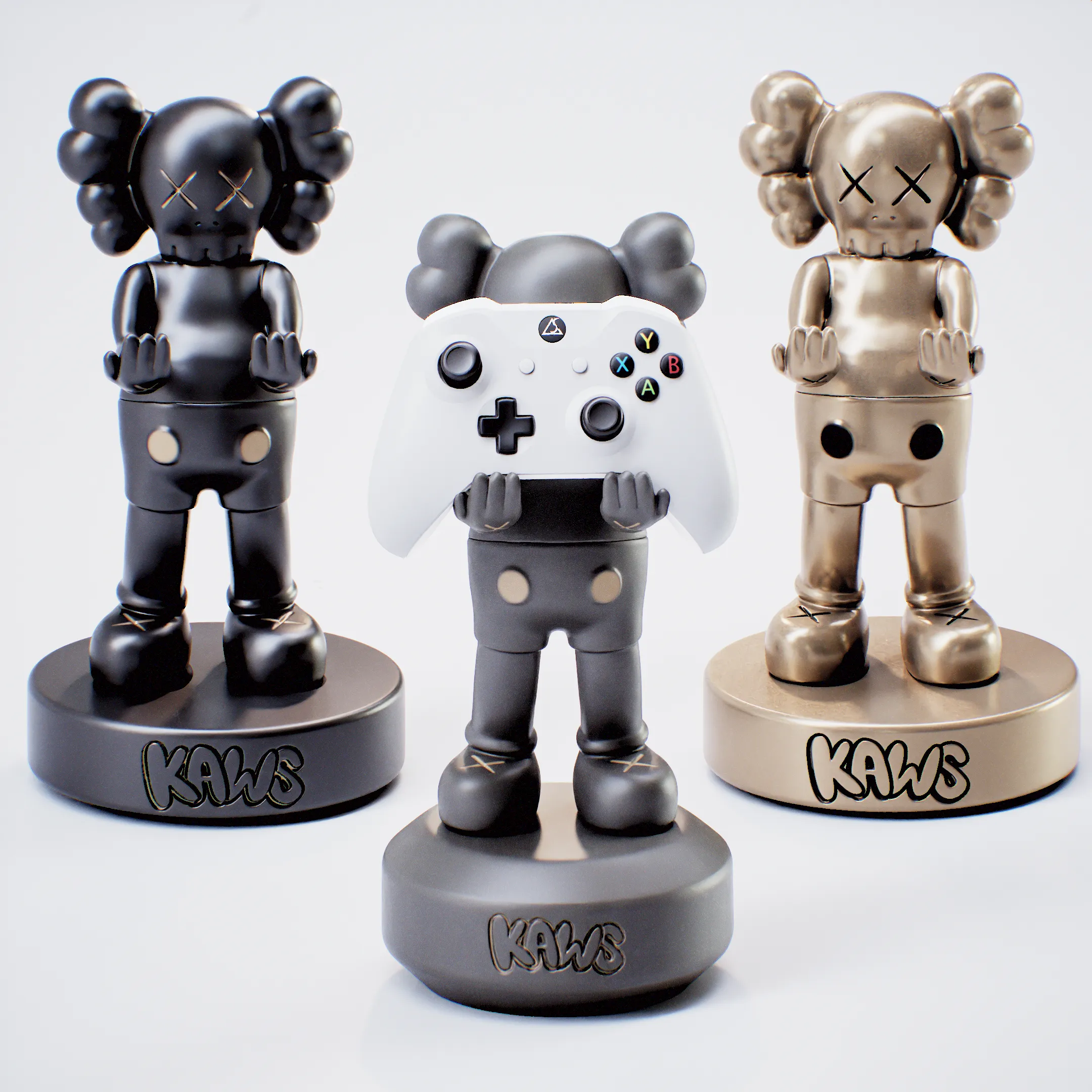 Personal Accessories STL Download - Kaws Phone - Controller