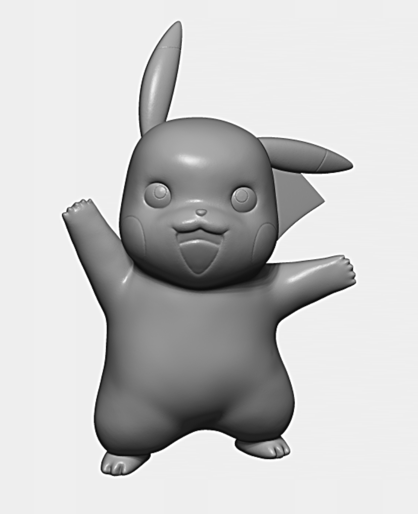 FDM & Resin Printer Test-Pikachu