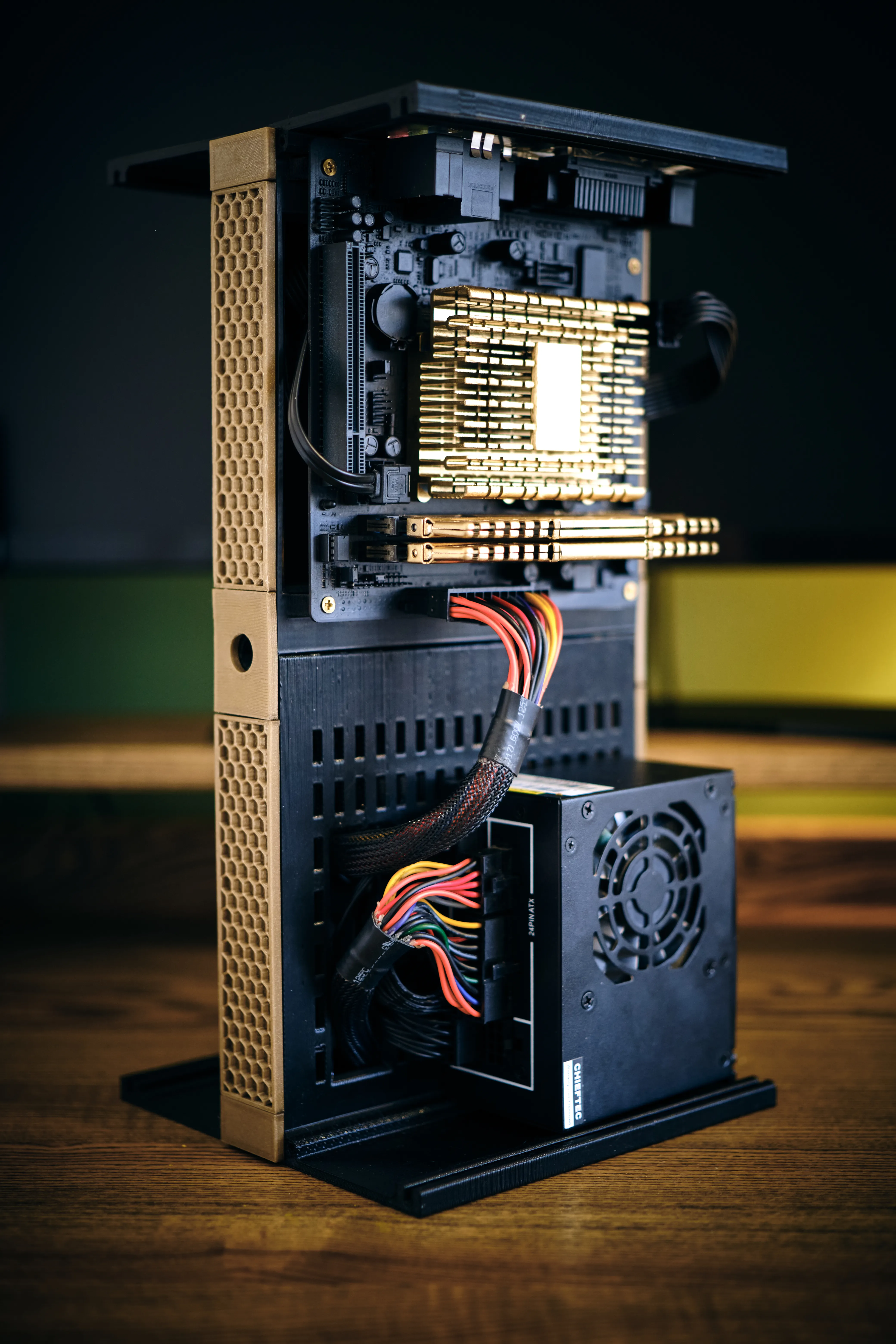 Mini ITX Open Frame Desktop PC Case