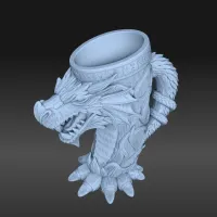 Viking Dragon Mug ❤️-1