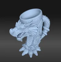 Viking Dragon Mug ❤️-1