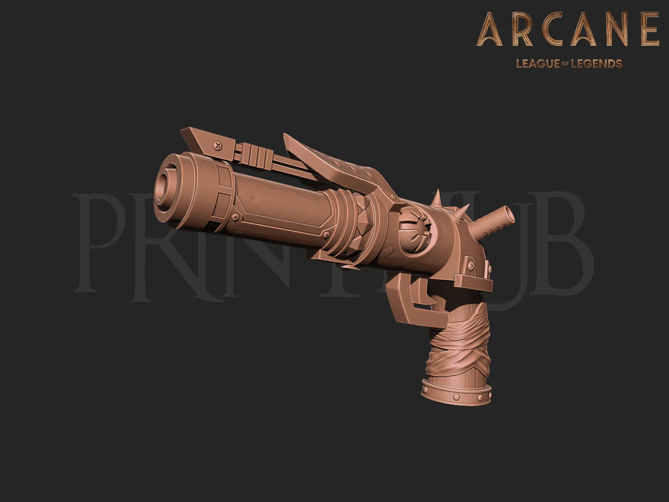 Jinx Zapper gun from Arcane Season 2 League of Legends