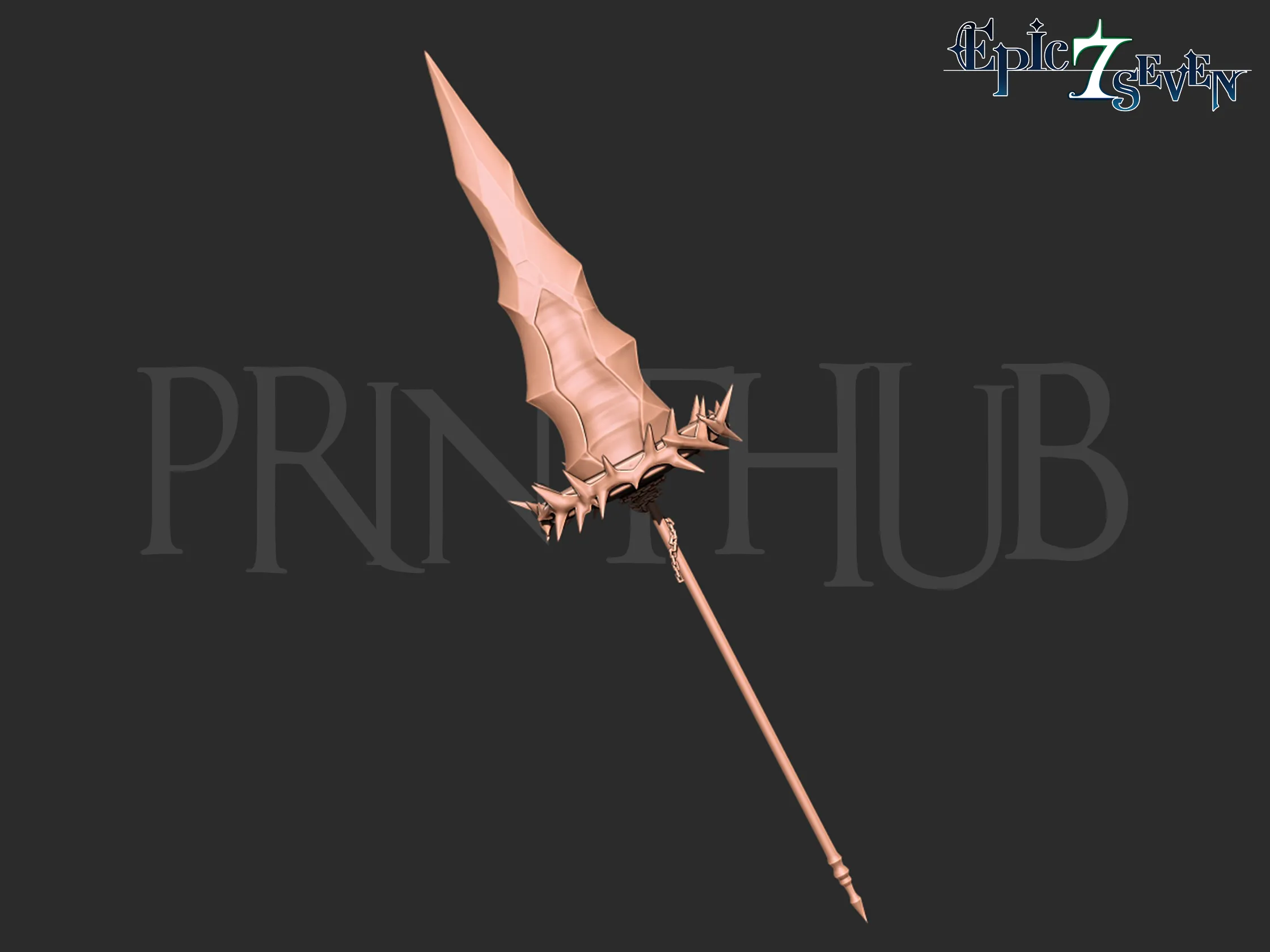 Fallen Cecilia Weapon for Cosplay