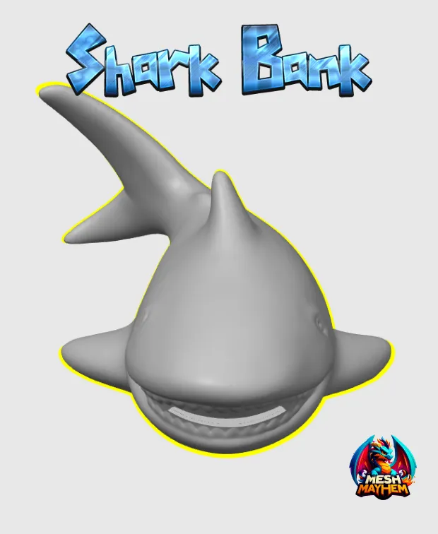 Shark Piggy Bank