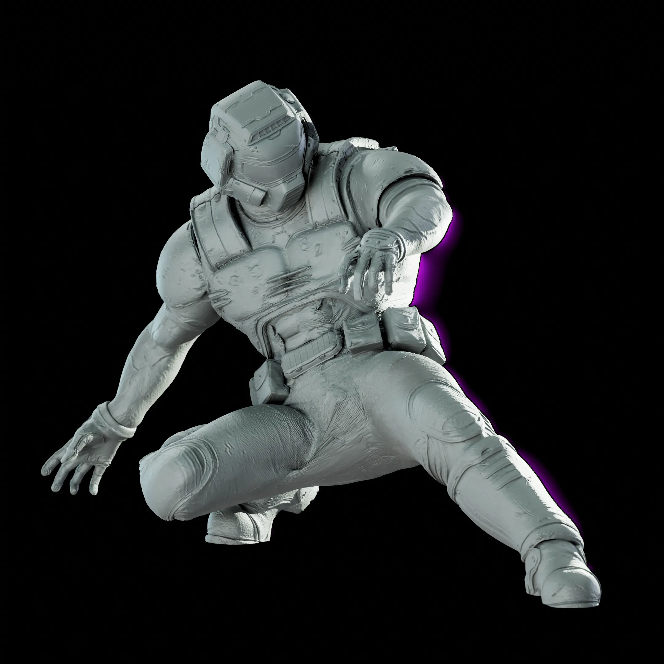 Original Doom Character x 6 epic poses Pack