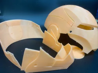 Iron Man Wearable Helmet 3D print model