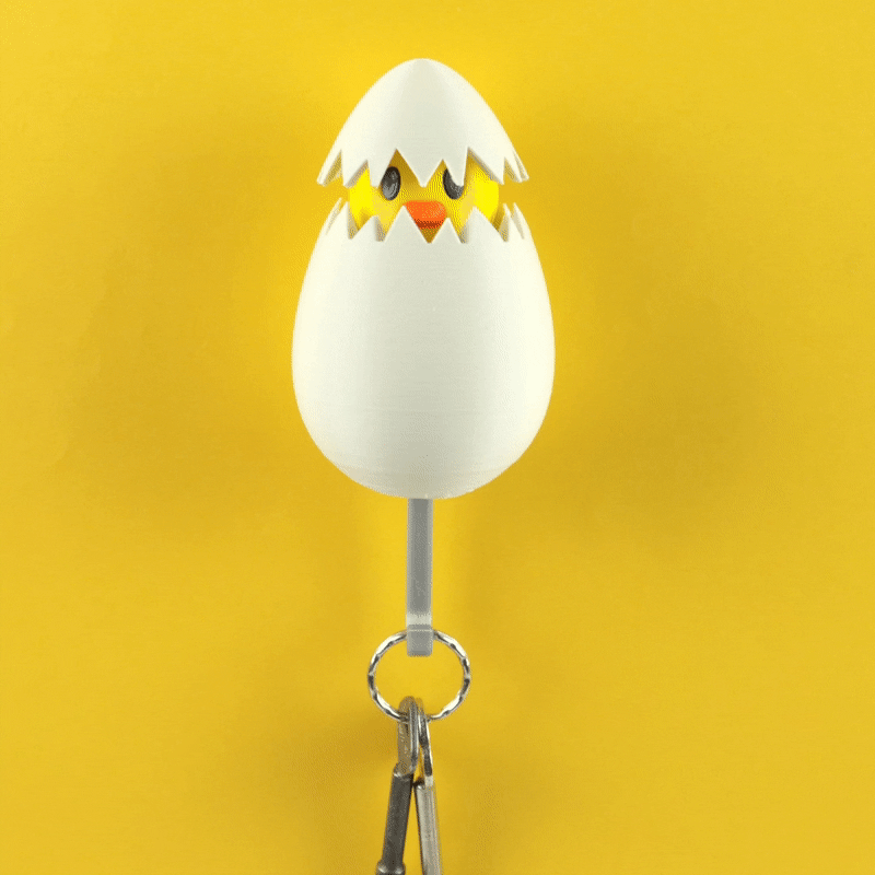 CHICKEN EGG - WALL KEY HANGER