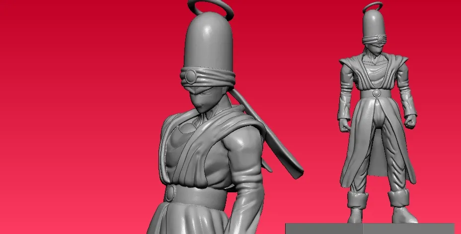 pikkon Dragon ball Z model - 3D print