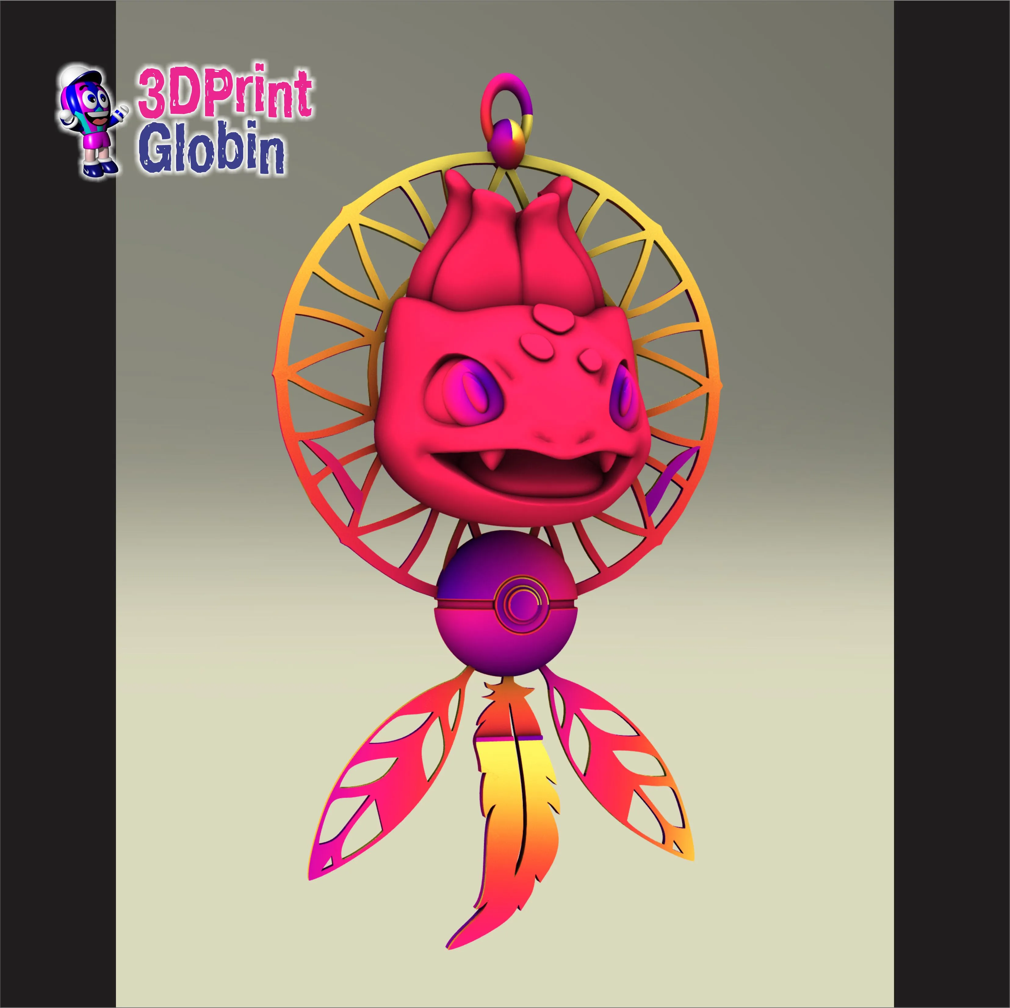 Dream Catcher Pokemon Bulbasaur - Atrapasueños