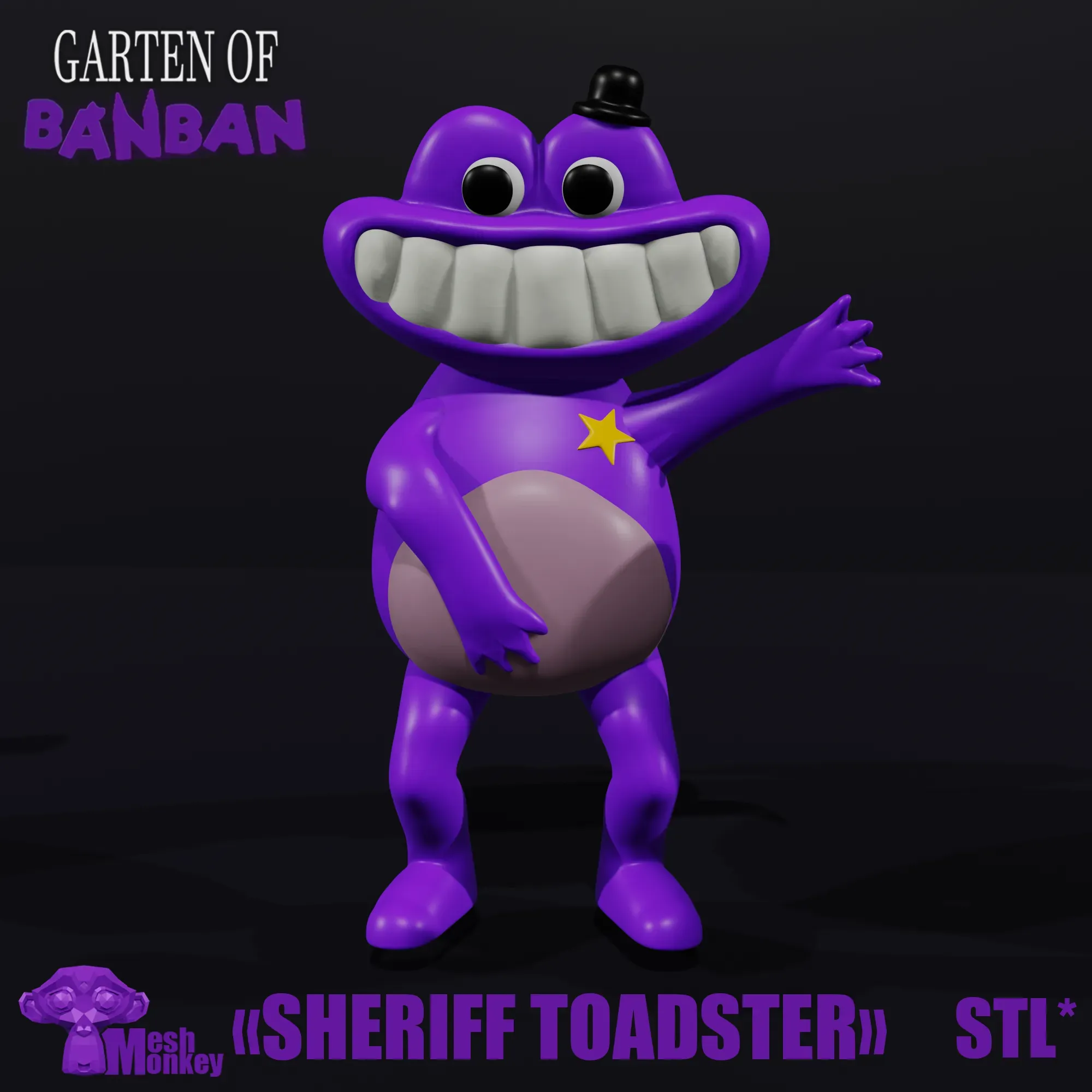 garden of banban 2 sheriff toadster minecraft