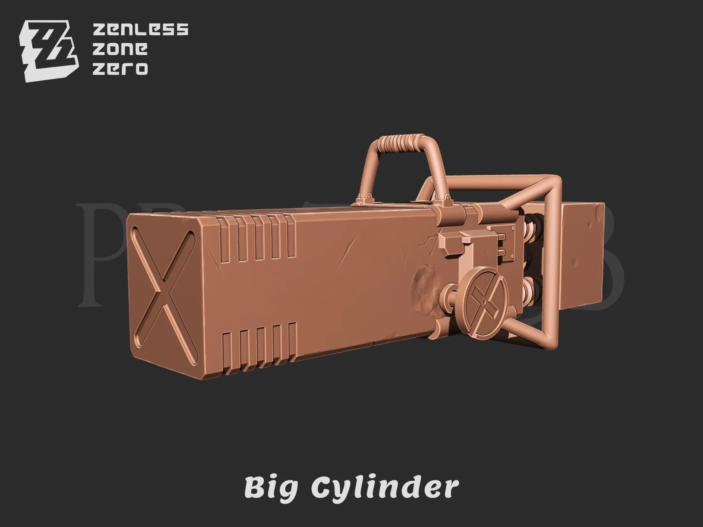 ZenlessZoneZero ben bigger W-Engine Big Cylinder for cosplay
