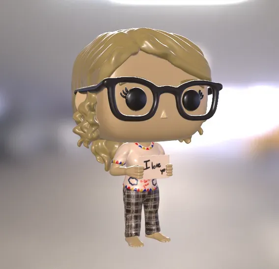3D printable Taylor Swift Funko • made with CR-6 Max・Cults