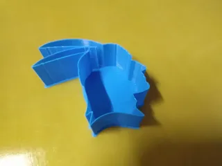 Native American profile silhouette, nestable box (v1)
