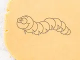 Caterpillar Cookie Cutter, Biscuit Cutter-0