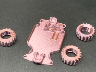 MINI 3D-Printed RC CAR by El1as.F