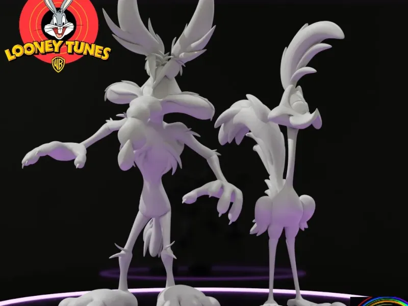 LOONEY TUNES -  Wiley Coyote & Road runner PACK
