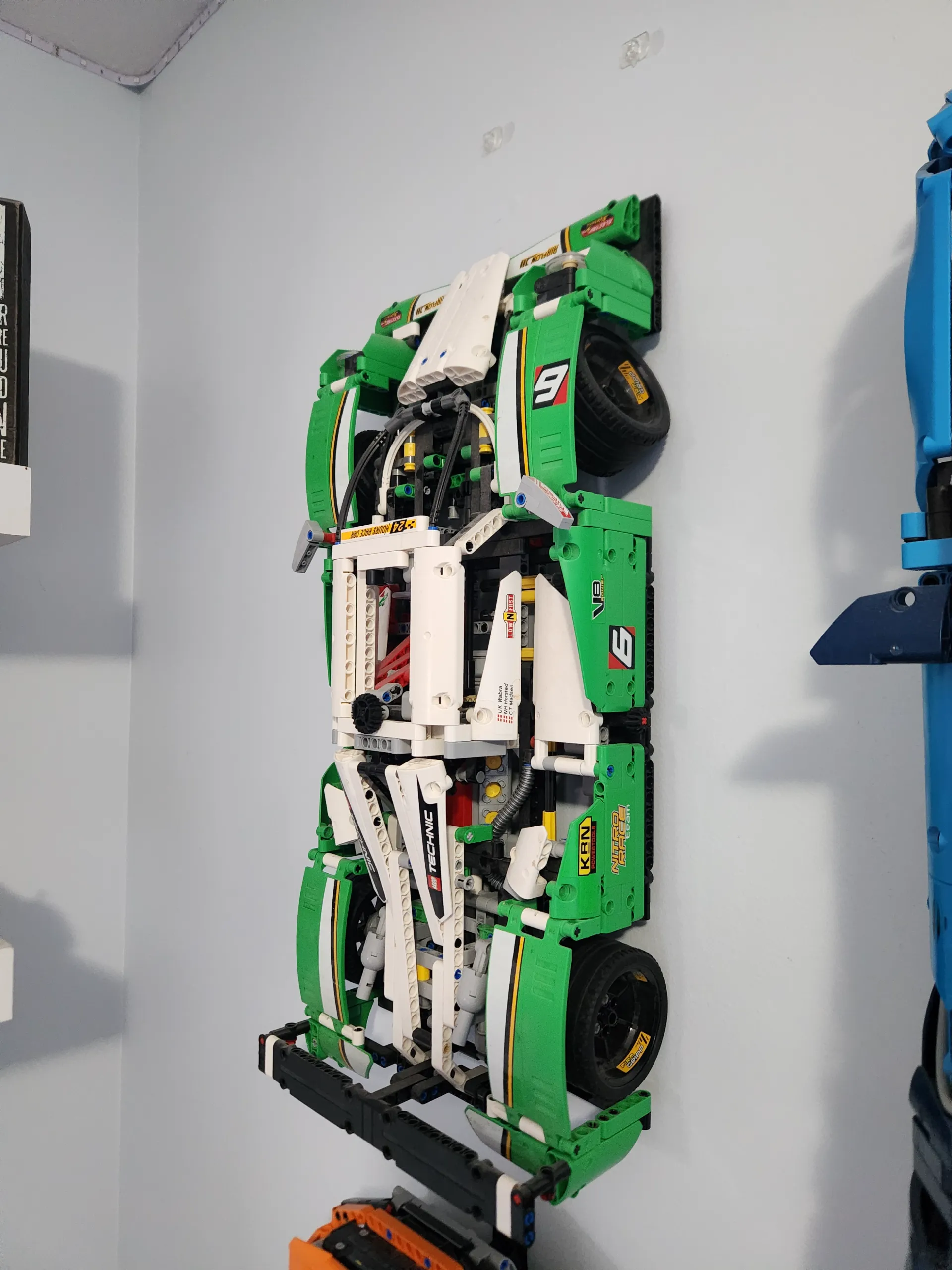 LEGO Technic 24 hrs LeMans race car wall mount  - #42039