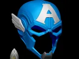 Marvel Rivals Captain America Helmet 3D DIGITAL DOWNLOAD-2