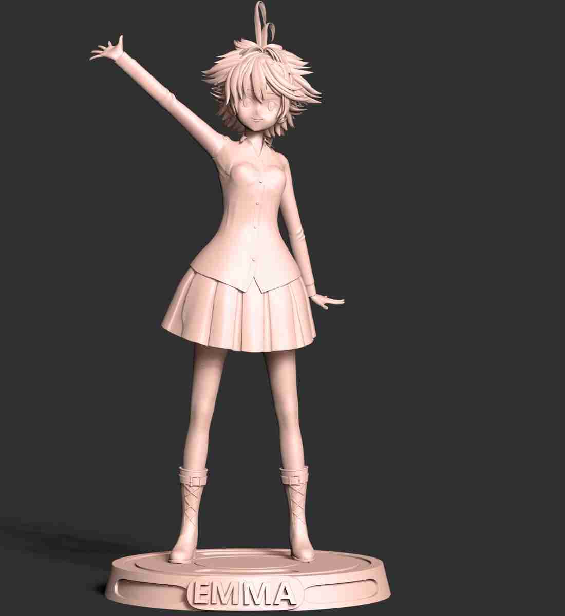 Emma - The Promised Neverland 3D Print Model by Bon Bon Art