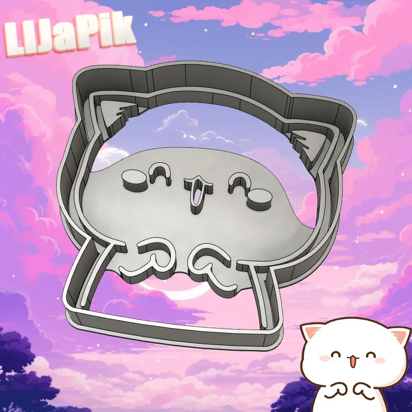 ФОРМА ДЛЯ ПЕЧЕНЬЯ МИЛЫЕ КОТЯТА / CAT COOKIES №17