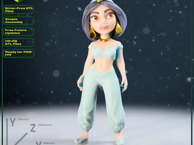 Princess Jasmine Aladdin Fan Art