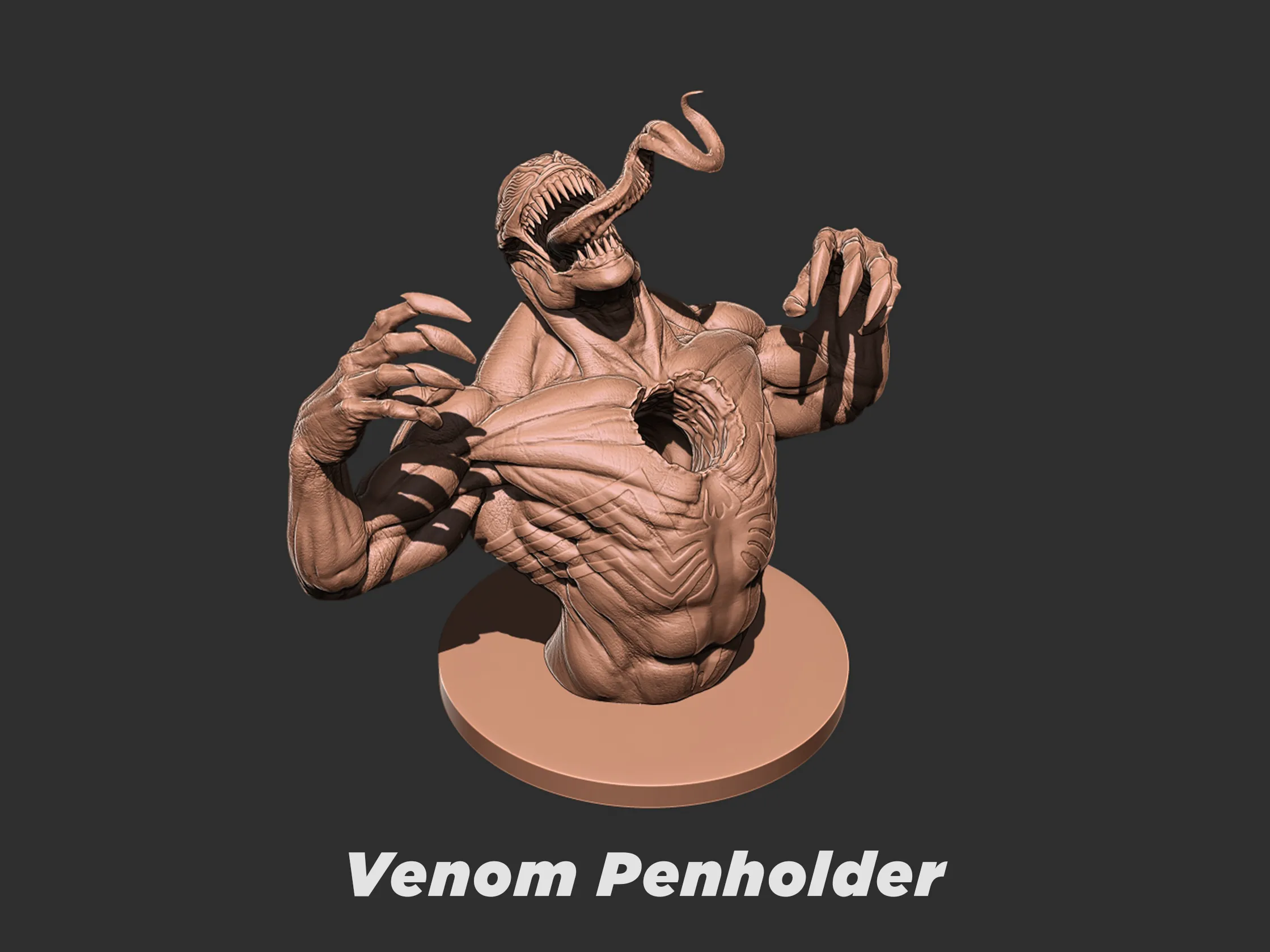 Venom - Portapenne Modello di stampa 3D