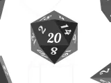 Dice Set – Ready to Print - 7 Piece Set – Lobster font-1