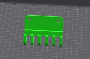 Fresh and free Stl File for Tooth brush mounted holder