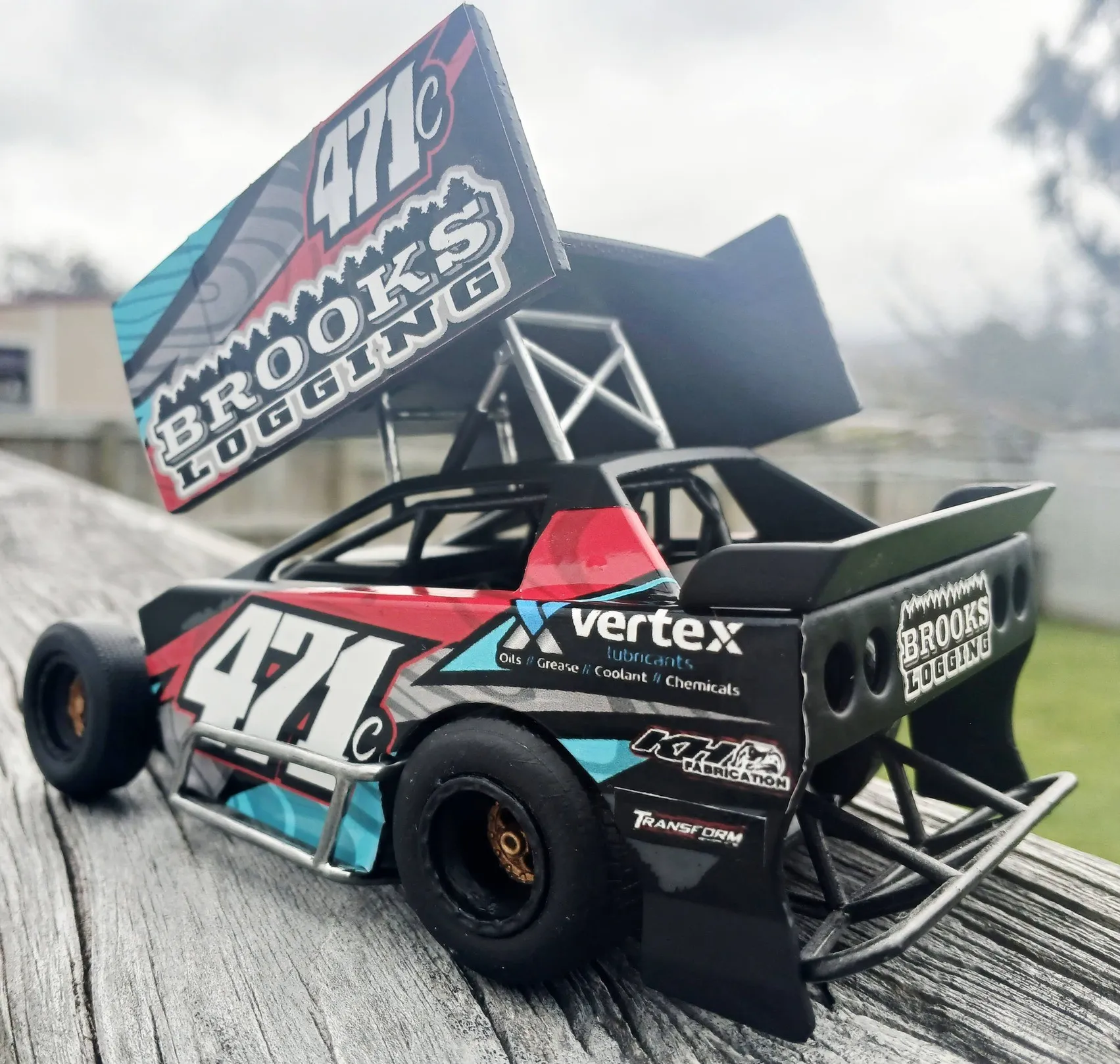 New Zealand Modified Stock car Version 2 Scale 1:25-2