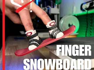 Finger Snowboard