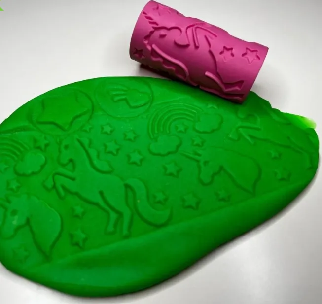 Unicorn Texture Roller with a magical scene