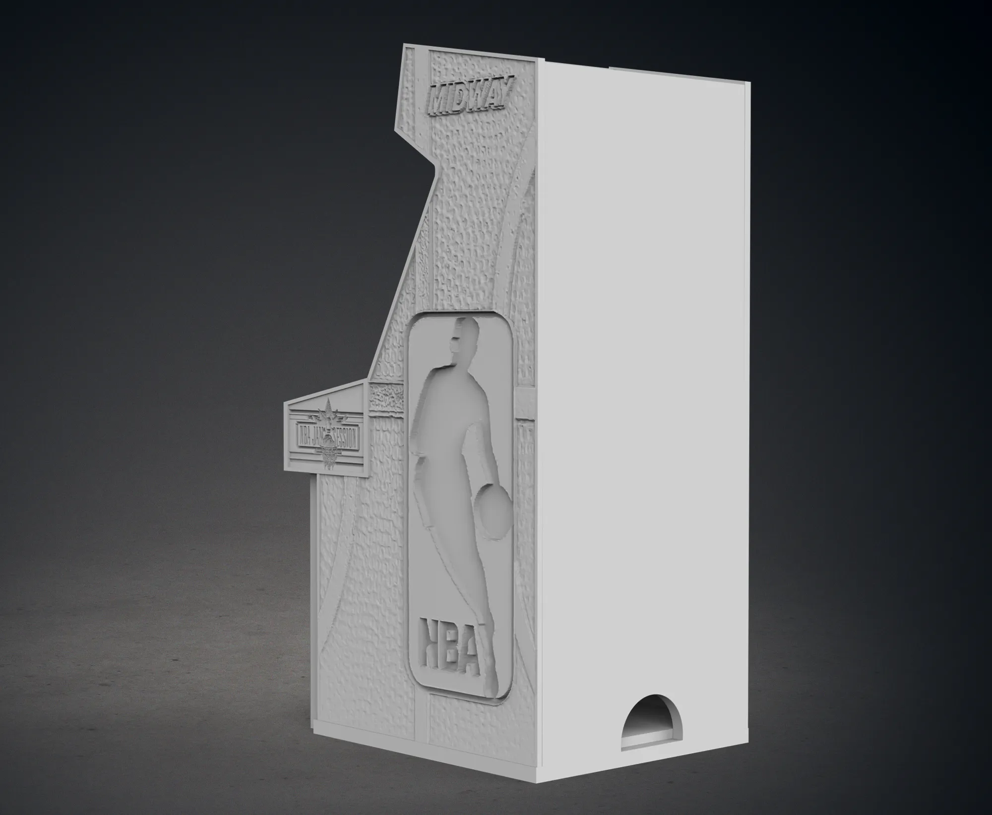 NBA Jam Arcade Gabinete con Lithophane