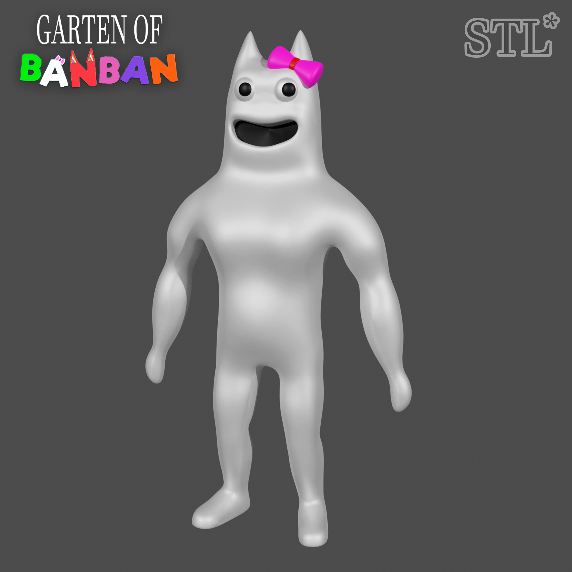 garten of banban white monster roblox 