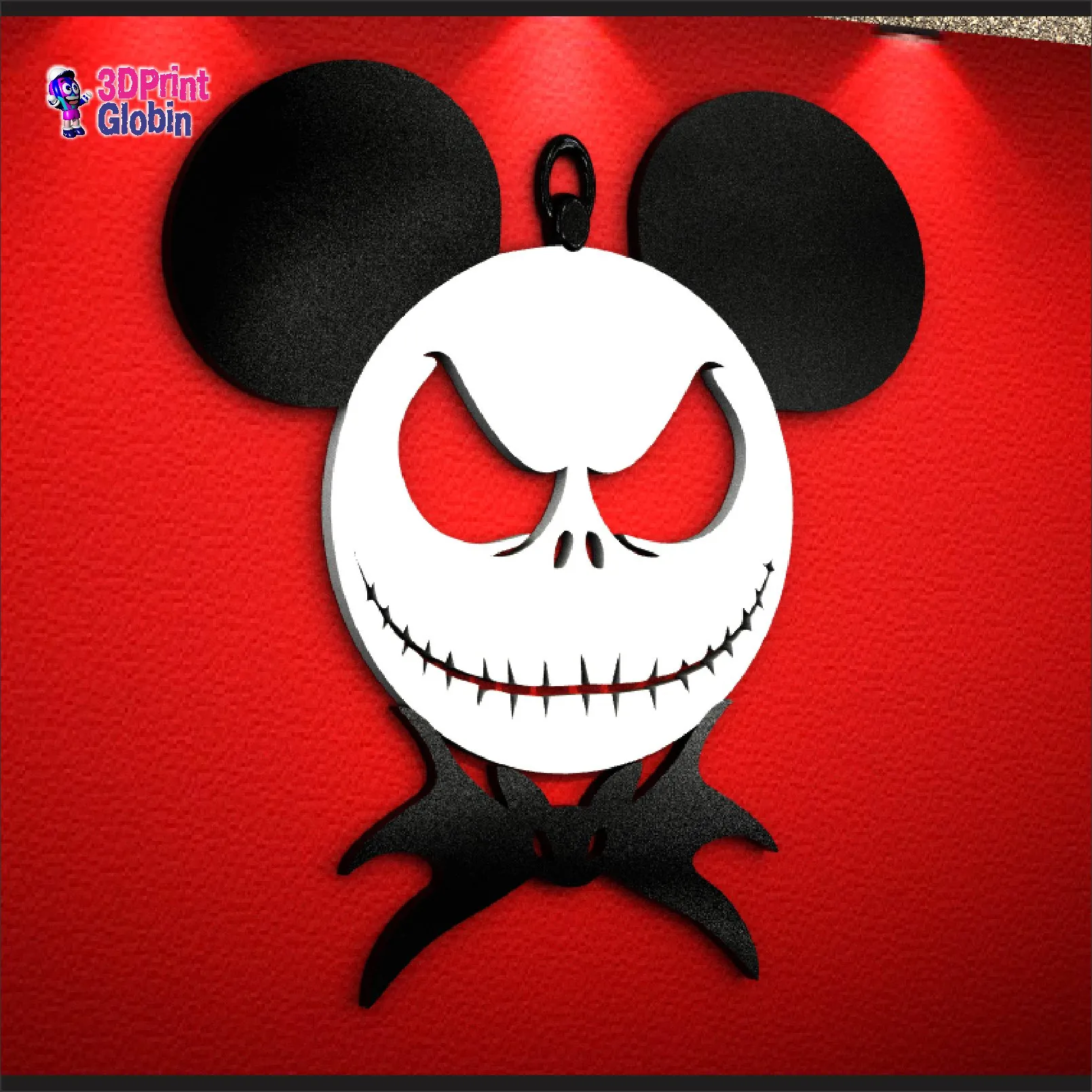 Jack Skellington Mickey - Decoracion de pared
