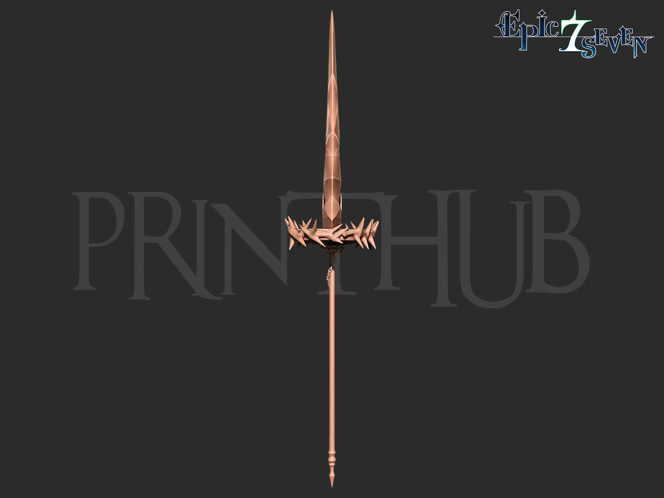 Fallen Cecilia Weapon for Cosplay