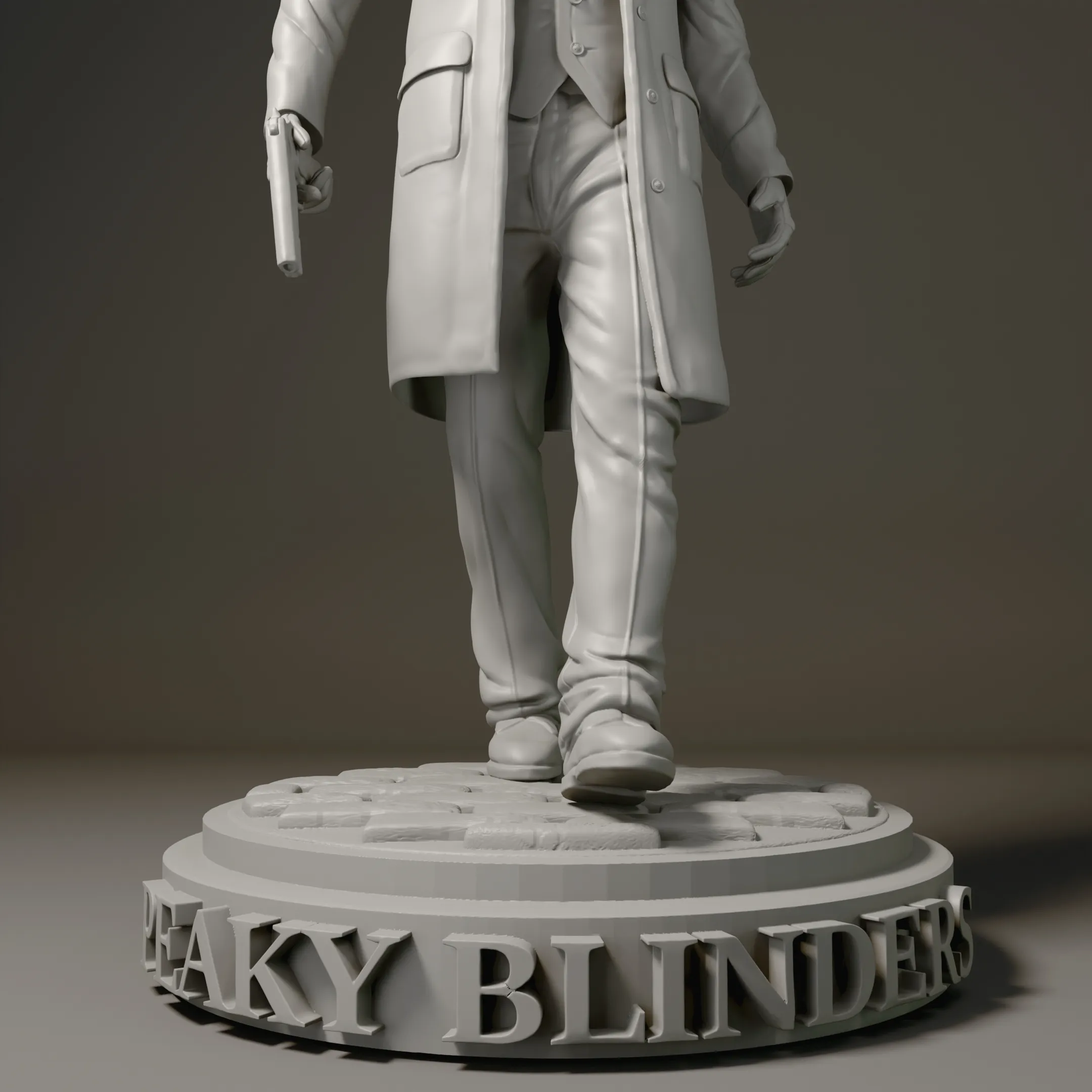 Tommy Shelby Sculpture Multi-Part - Peaky Blinders Fan Art