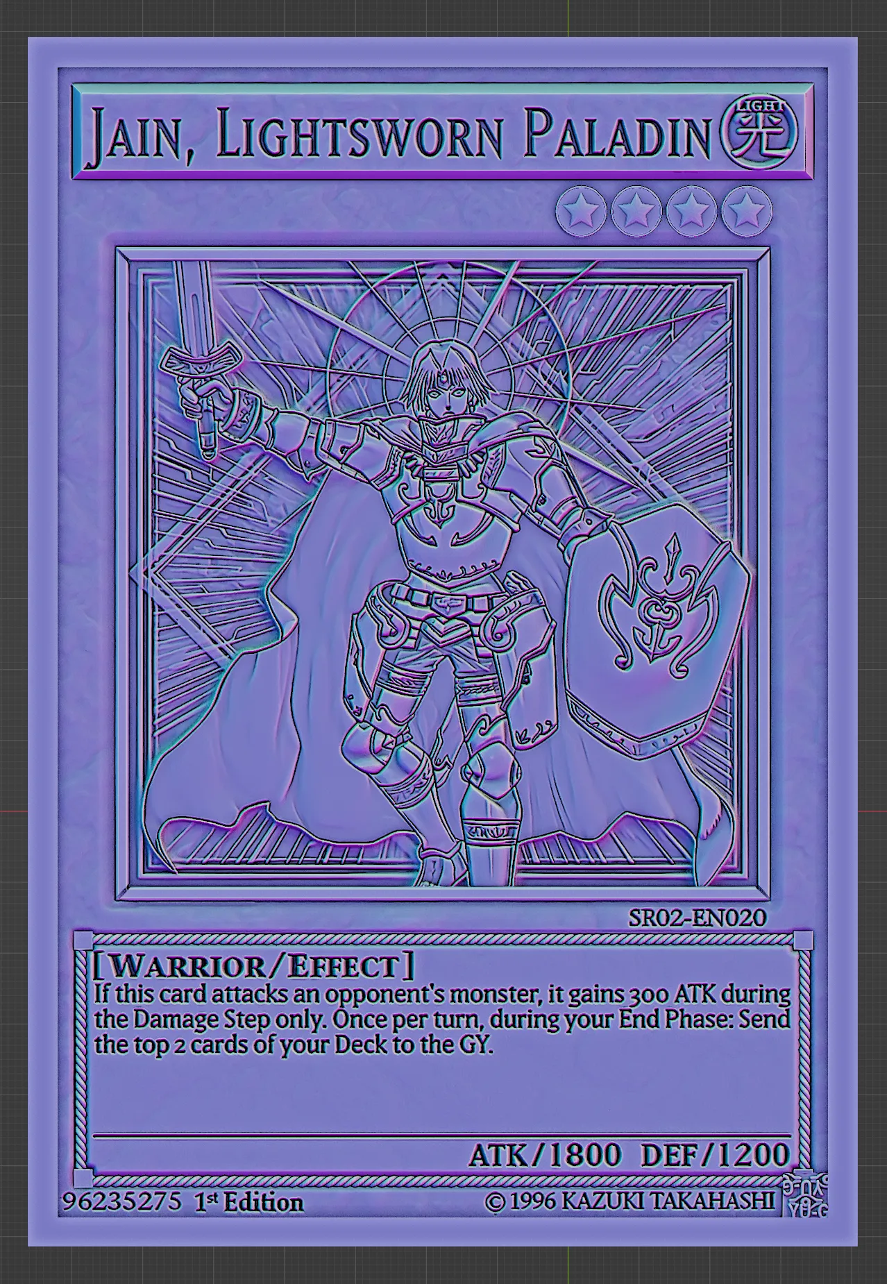 Jain, Lightsworn Paladin - ¡yu-gi-oh!
