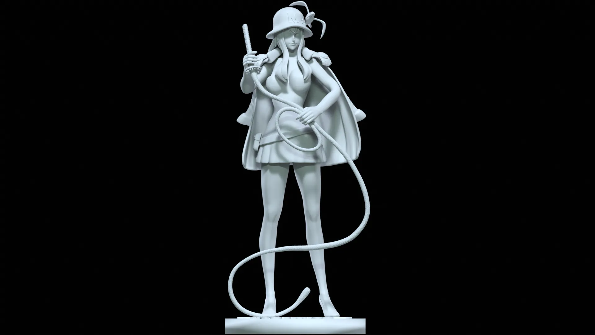 Kujaku - SWORD - ONE PIECE - 3d print Ficheiro STL e 3MF para