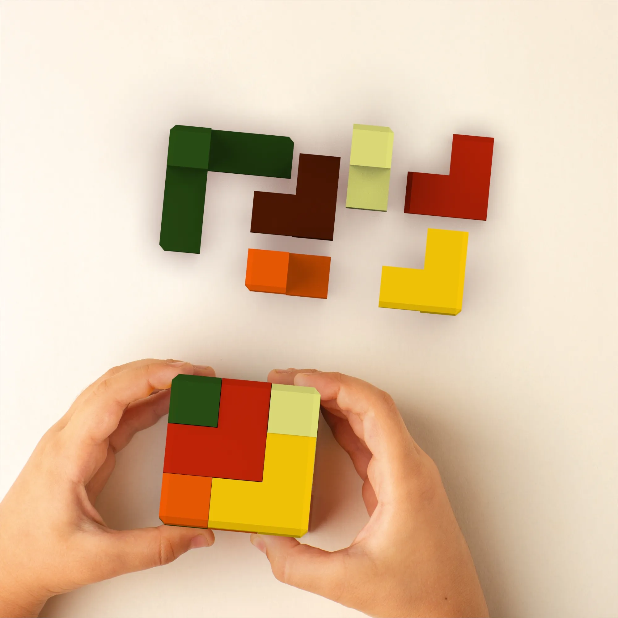 Geometric 3D Puzzle