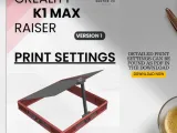 K1 MAX RAISER / DECKEL / TOP COVER / UPGRADE (VERSION 1)-8