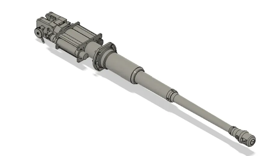 Tiger main gun in 1/16
