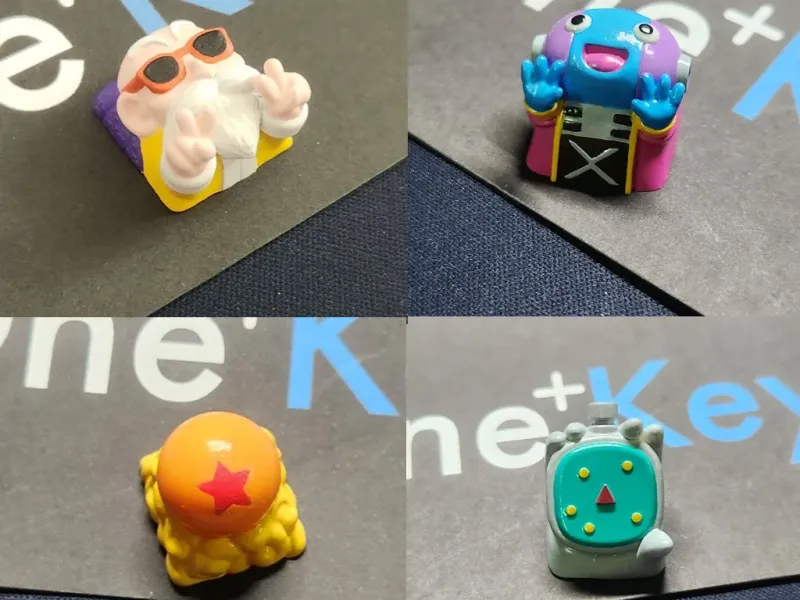 Dbz Keycaps Vol II - Dragon ball - Mekanik Klavye